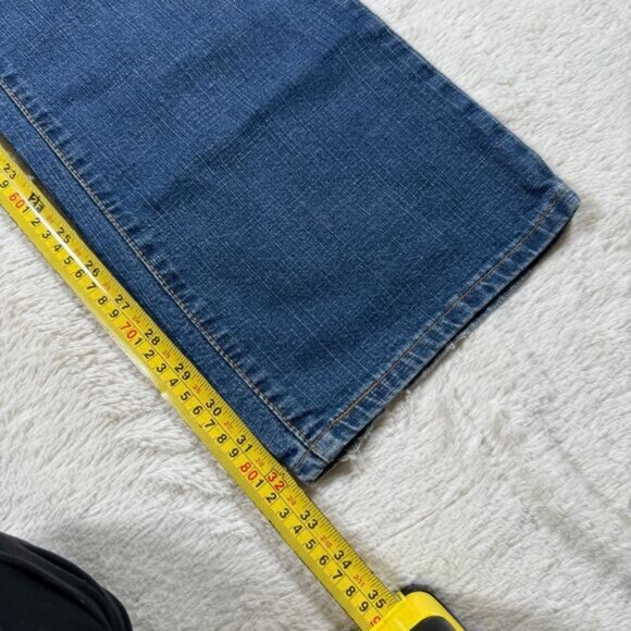 Vintage Y2K Levi’s Women’s Super Low Women’s Stetch Bootcut Denim Jeans - Picture 9 of 10